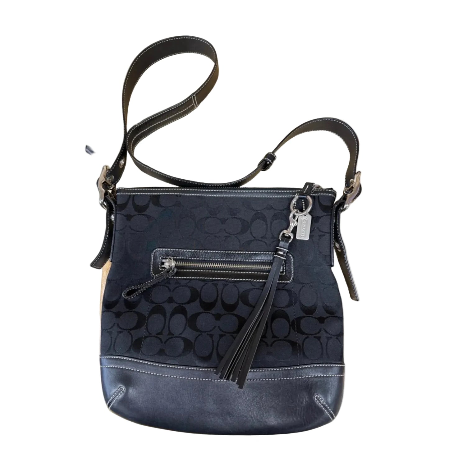 Crossbody Designer By Coach, Size: Medium