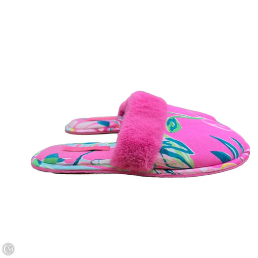 Slippers Designer By Lilly Pulitzer In Pink, Size: 8
