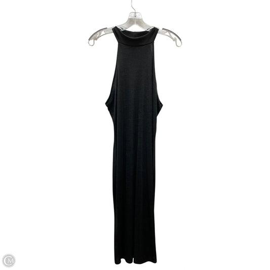 Dress Casual Midi By Boohoo Boutique In Black, Size: 12