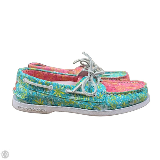 Shoes Athletic By Sperry In Pink, Size: 9