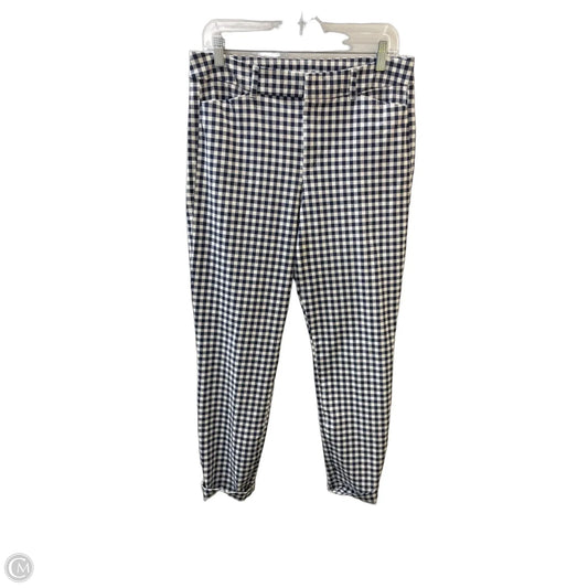 Pants Dress By Old Navy In Blue & White, Size: 8