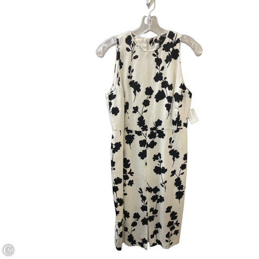 Dress Casual Short By Ann Taylor In Black & White, Size: 4