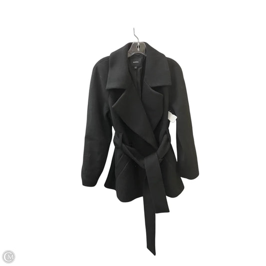 Coat Other By Express In Black, Size: M