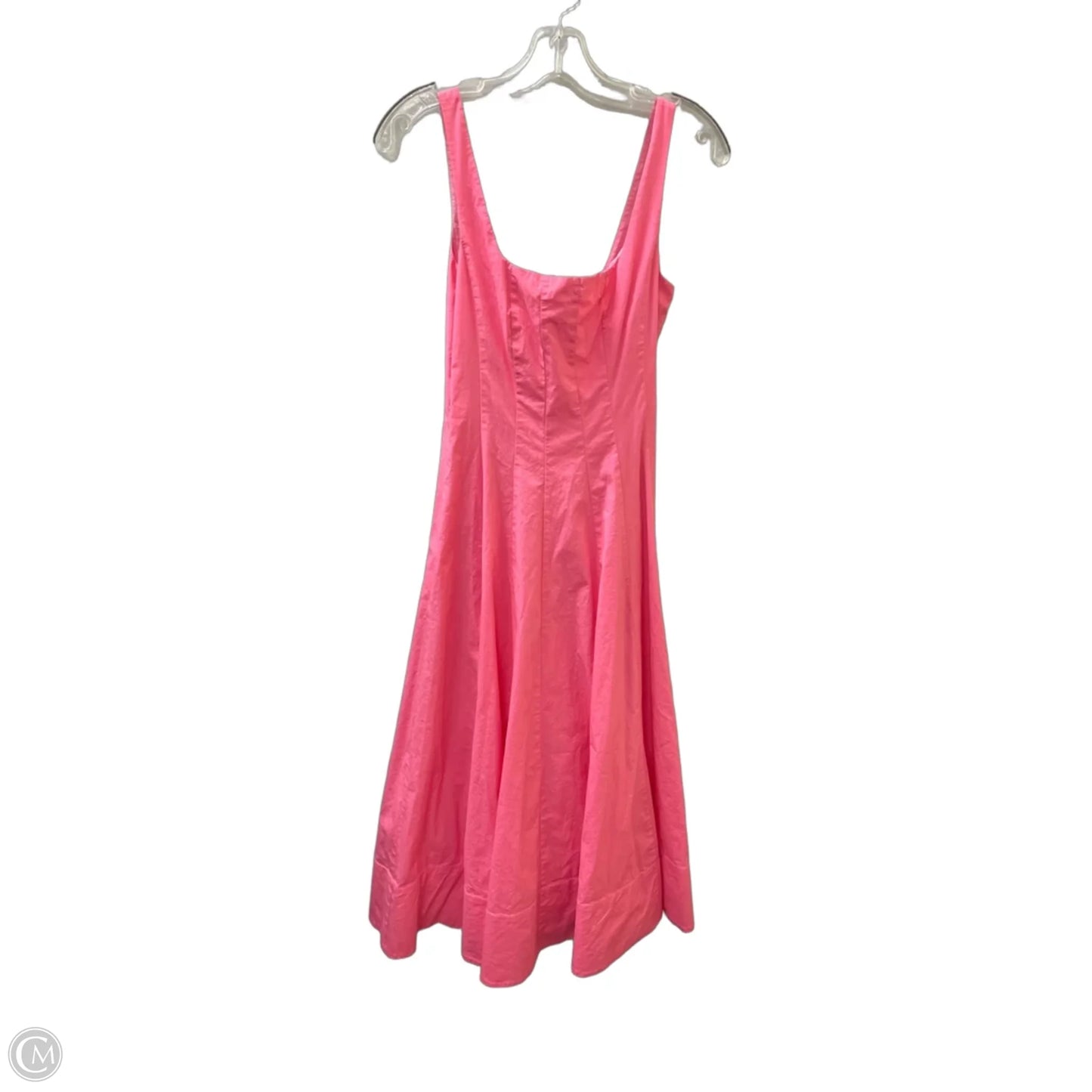 Dress Casual Midi By Staud In Pink, Size: 2