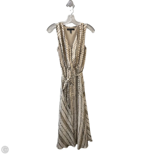 Dress Casual Maxi By White House Black Market In Beige, Size: Xs
