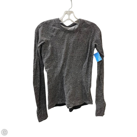 Top Long Sleeve By Lululemon In Grey, Size: M