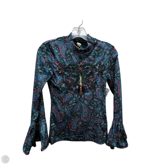 Top Long Sleeve By FREE People In Blue, Size: S