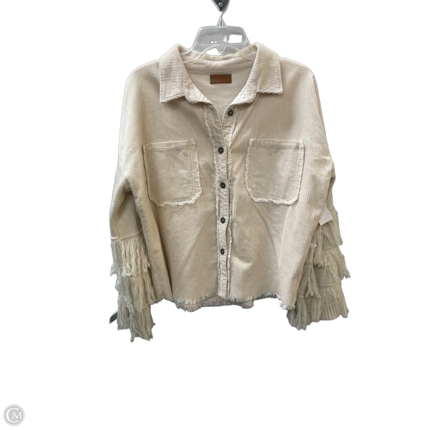 Jacket Other By Umgee In Beige, Size: M