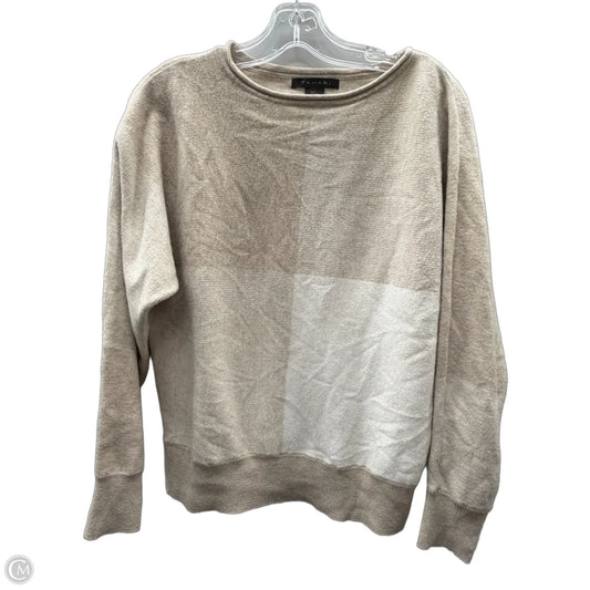 Sweater By Tahari In Beige, Size: M