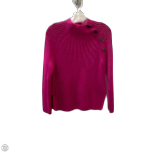 Sweatshirt Collar By Gap In Pink & Purple, Size: Xs