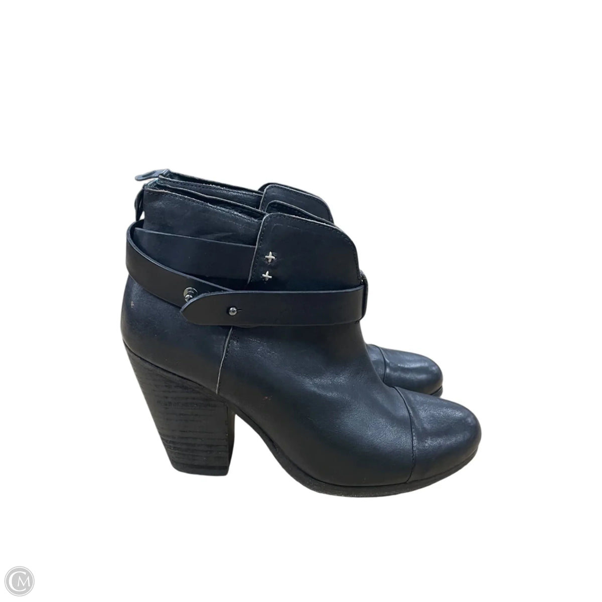 Boots Ankle Heels By Rag And Bone In Black, Size: 6.5
