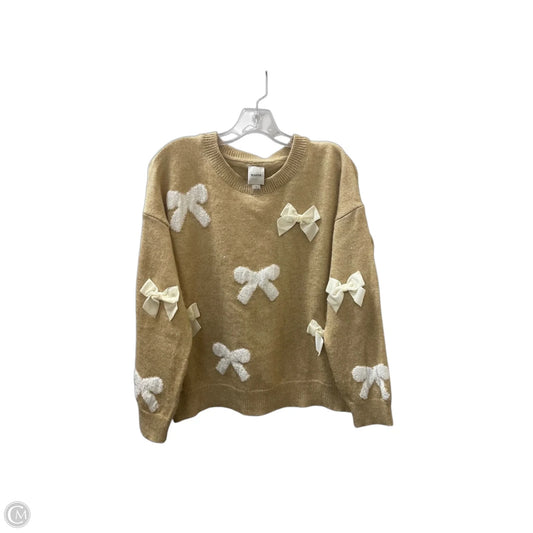 Sweater By Maeve In Beige, Size: S