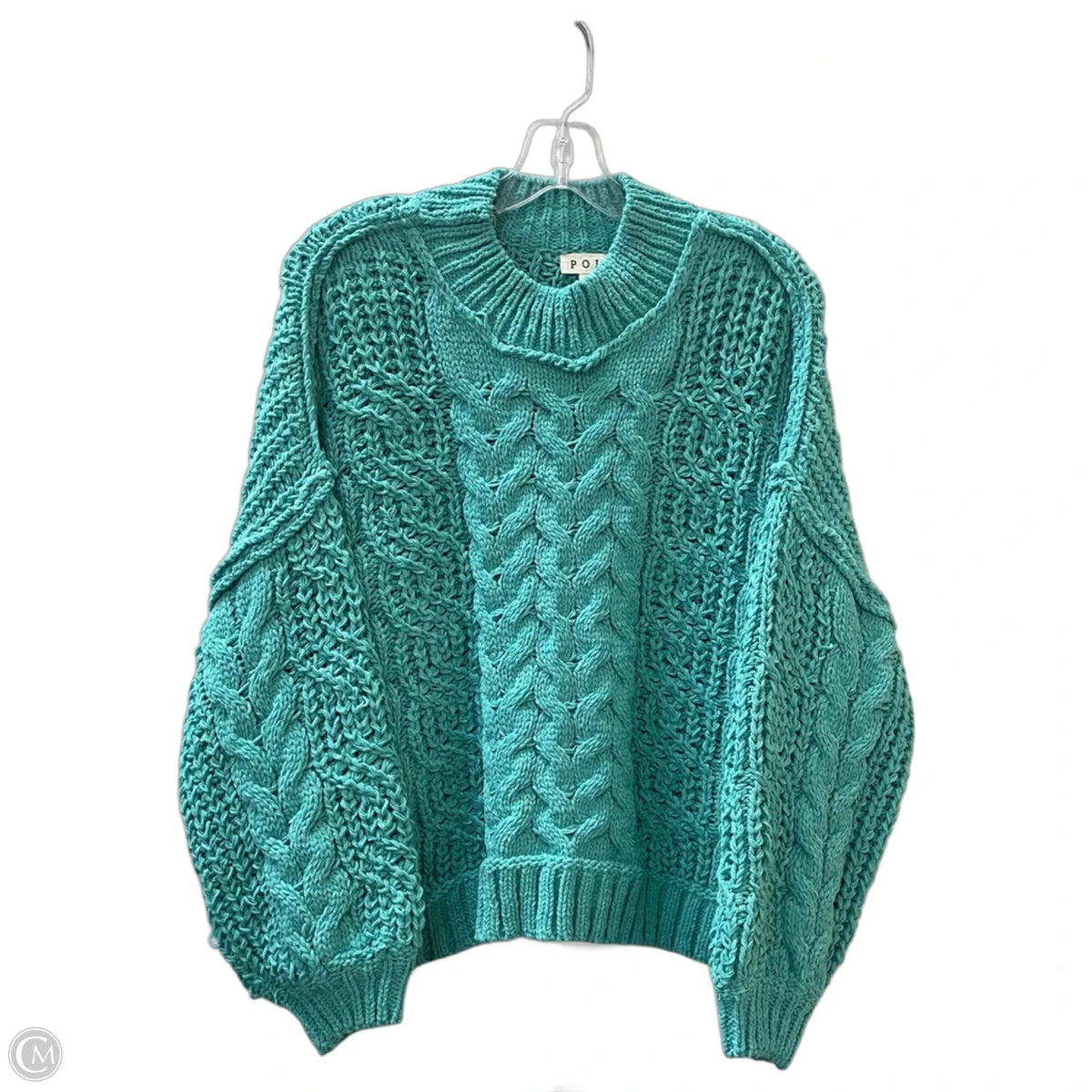 Sweater By Pol In Green, Size: S