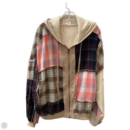 Jacket Shirt By Oli & Hali In Beige, Size: S
