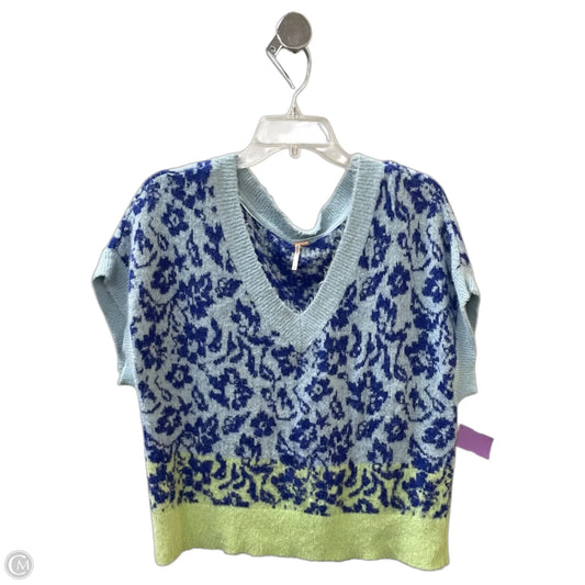 Sweater By Free People In Blue, Size: M