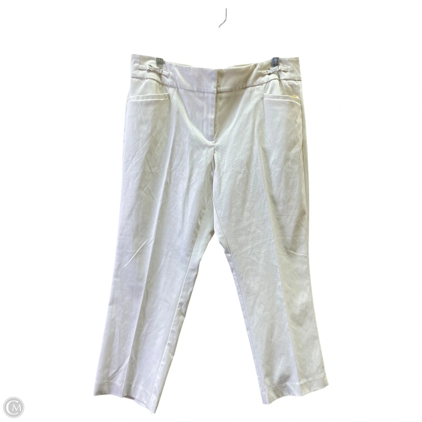 Pants Cropped By New York And Co In White, Size: 12