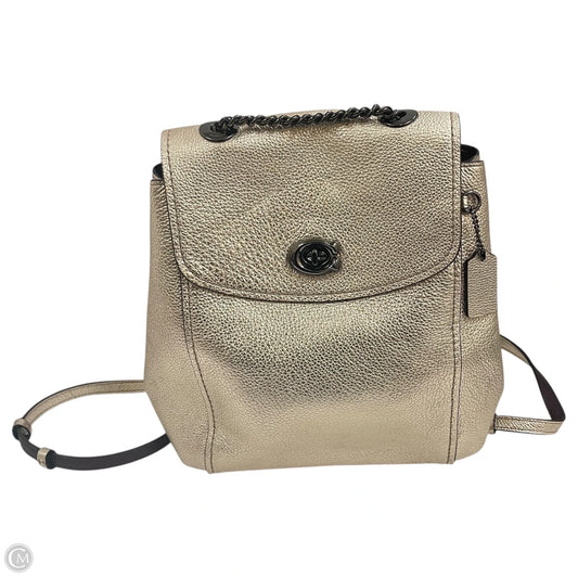 Backpack Designer By Coach, Size: Medium