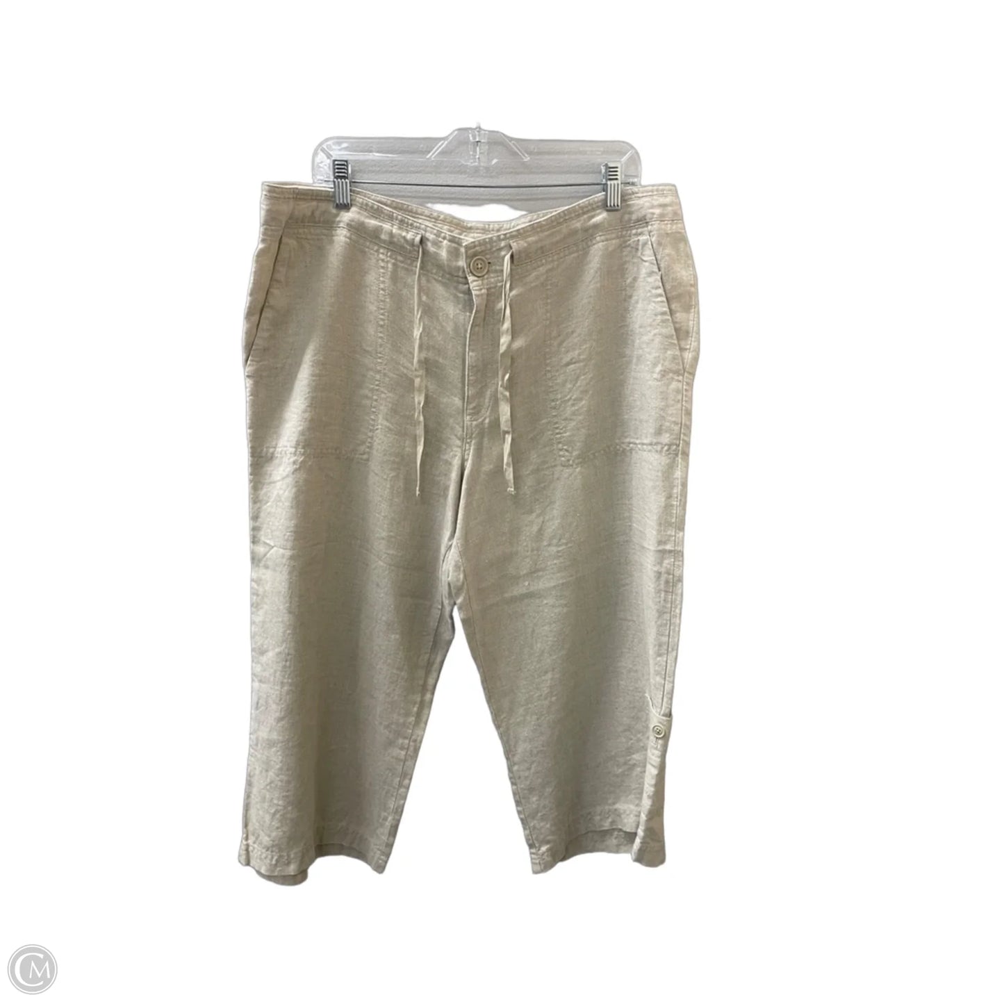 Pants Cargo & Utility By Eddie Bauer In White, Size: 16