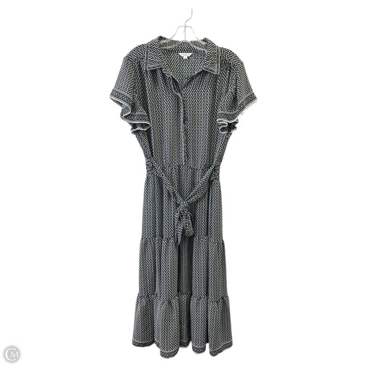 Dress Party Long By Max Studio In Black & White, Size: L