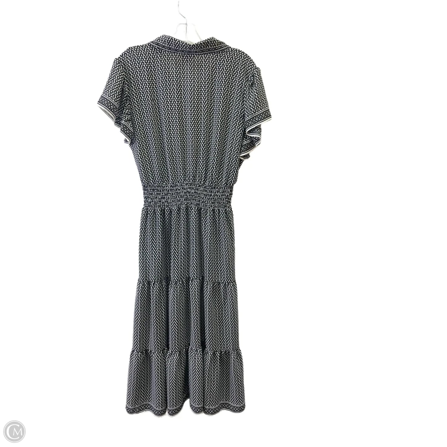 Dress Party Long By Max Studio In Black & White, Size: L