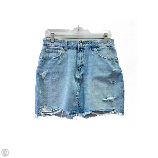 Skirt Mini & Short By Denim And Company In Blue, Size: 6