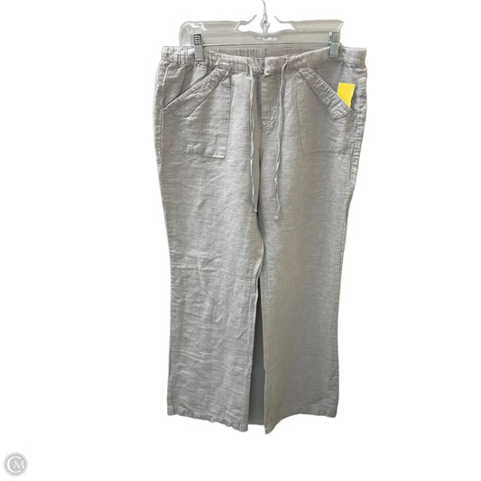 Pants Linen By New York And Co In Grey, Size: 6