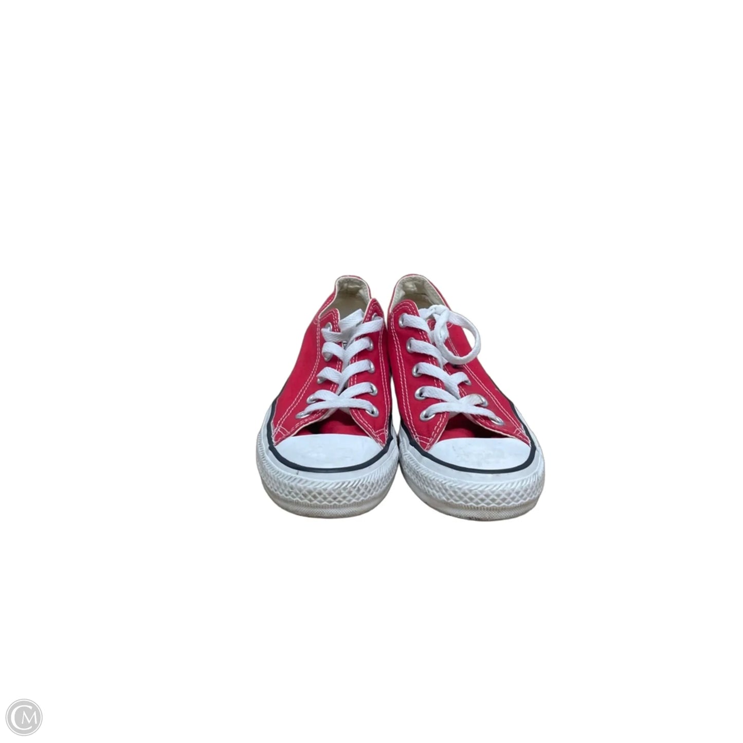 Shoes Sneakers By Converse In Red & White, Size: 6