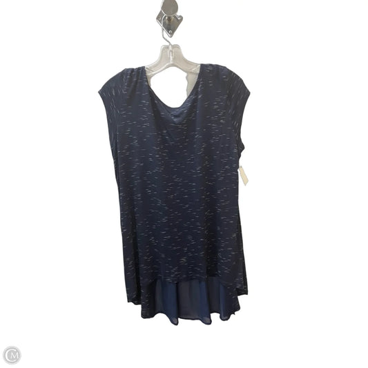 Top Sleeveless Basic By Kim & Cami In Blue, Size: L