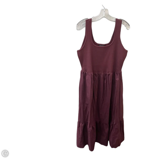 Dress Casual Maxi By Lane Bryant In Maroon, Size: 2x