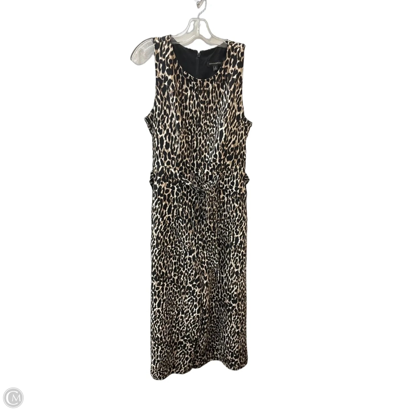Jumpsuit By Banana Republic In Animal Print, Size: L