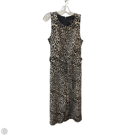 Jumpsuit By Banana Republic In Animal Print, Size: L