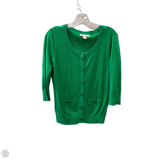 Cardigan By Banana Republic In Green, Size: S