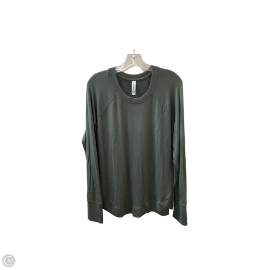 Athletic Sweatshirt Collar By Athleta In Grey, Size: L