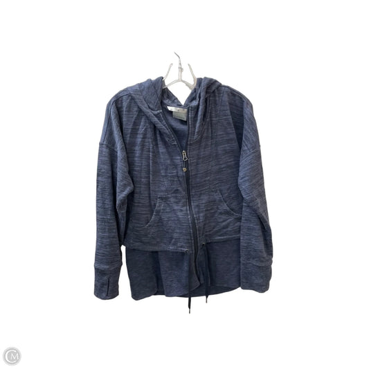 Athletic Jacket By Athleta In Blue, Size: L