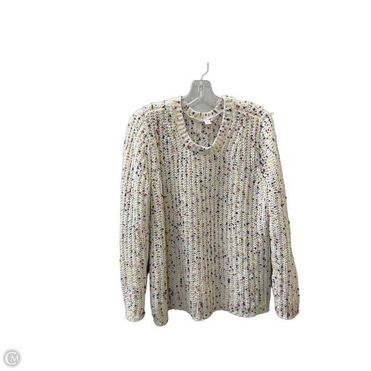 Sweater By Tribal In Multi-colored, Size: L