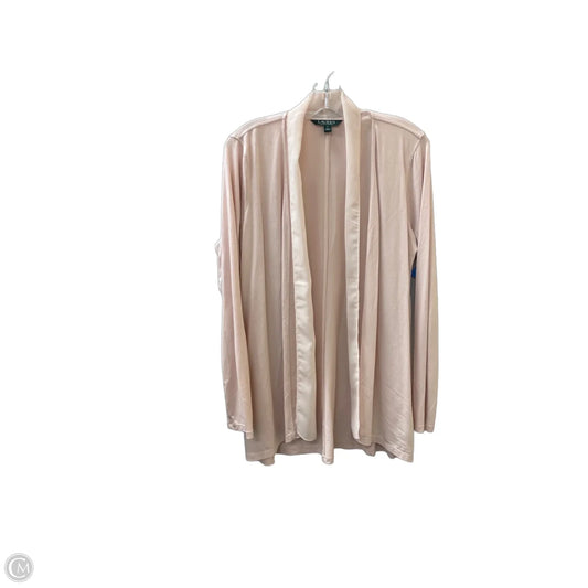 Cardigan By Lauren By Ralph Lauren In Pink, Size: Lp