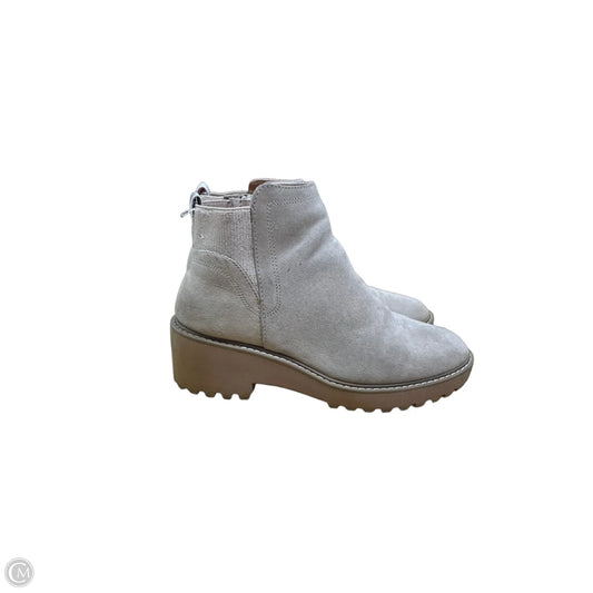 Boots Ankle Flats By Universal Thread In Taupe, Size: 7