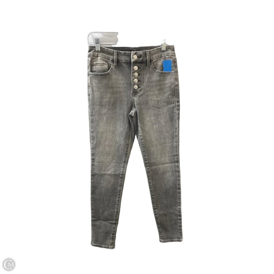 Jeans Skinny By Express In Grey Denim, Size: 2