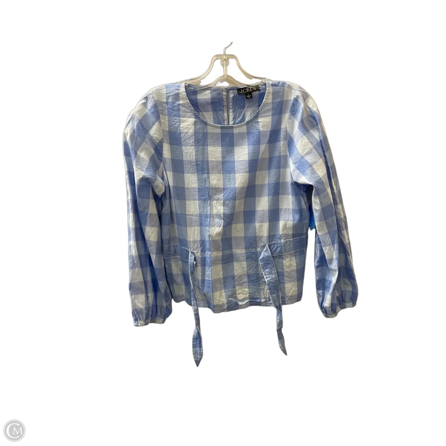 Top Long Sleeve By J. Crew In Blue, Size: S