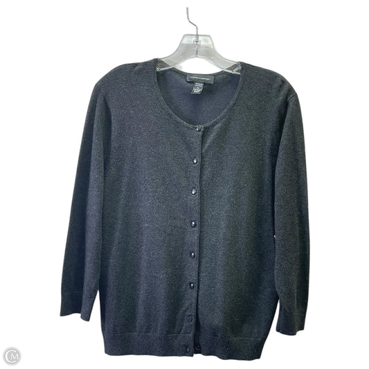 Cardigan By Cable And Gauge In Grey, Size: Xl