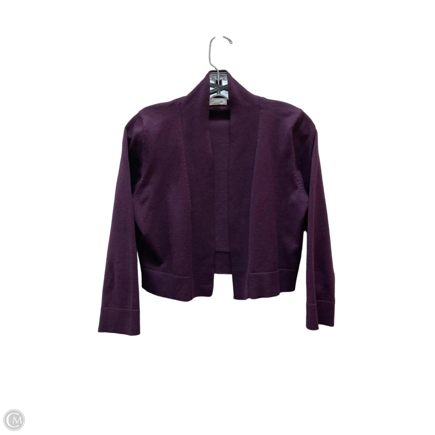 Cardigan By Calvin Klein In Purple, Size: M