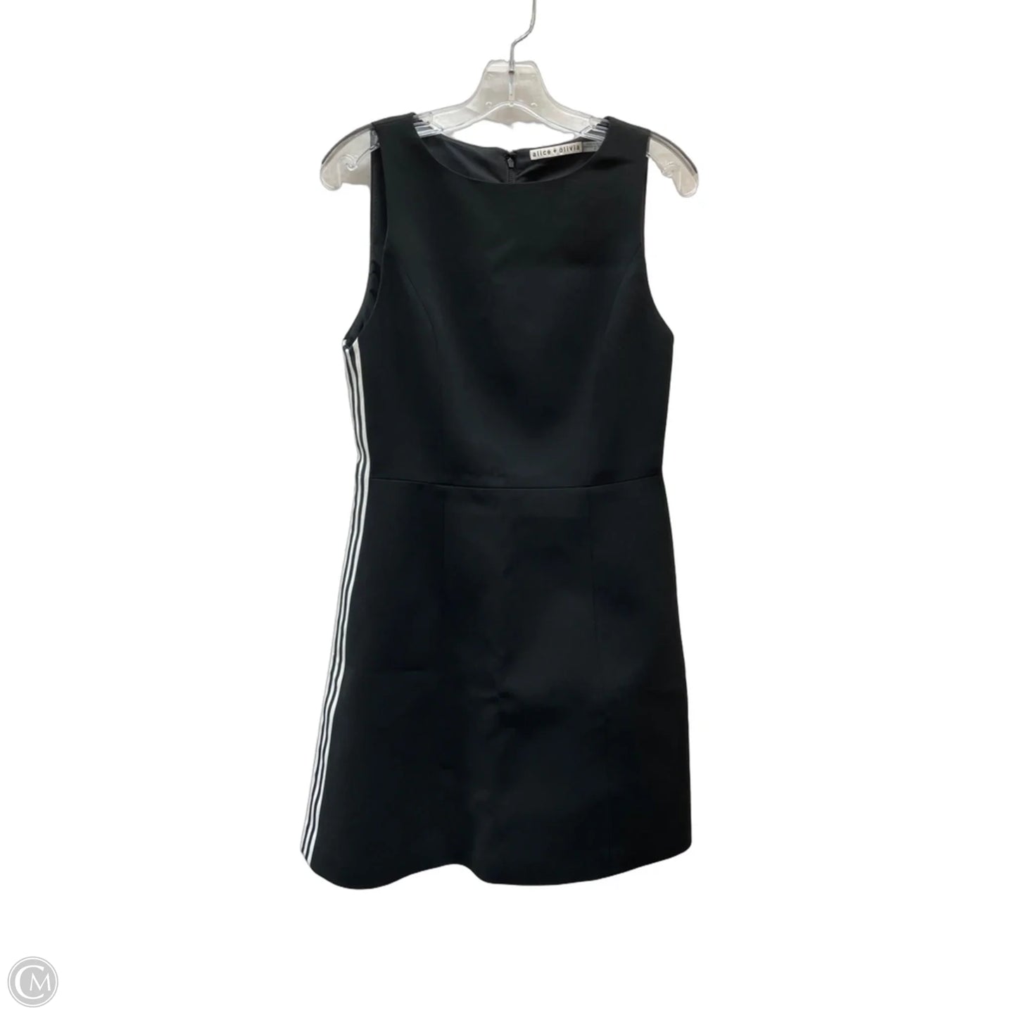 Dress Designer By Alice + Olivia In Black & White, Size: S