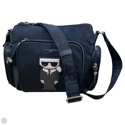 Crossbody Designer By Karl Lagerfeld, Size: Medium
