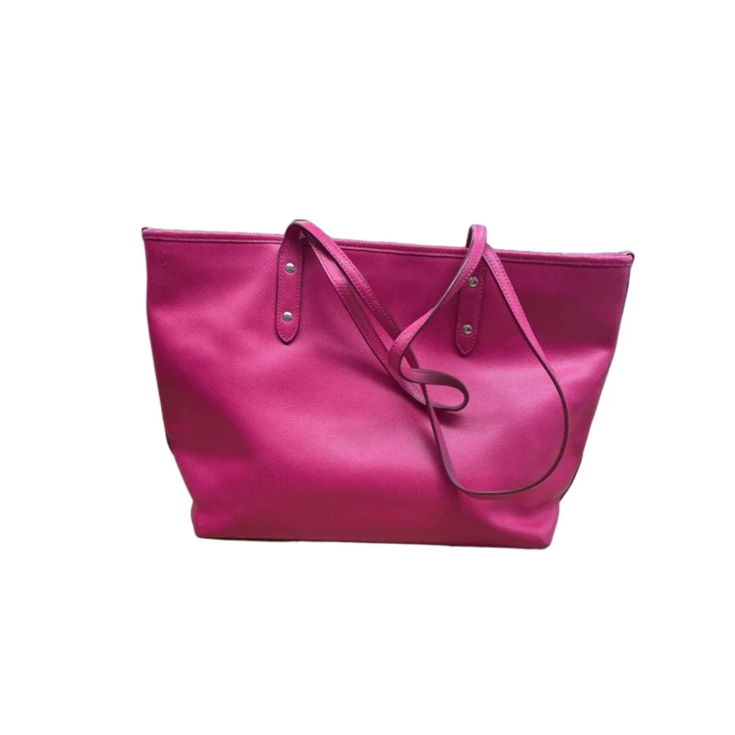 Tote Designer By Coach, Size: Large PINK