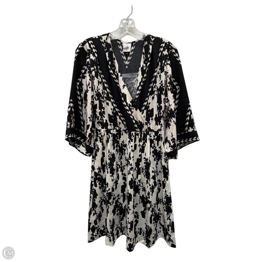 Dress Work By Cabi In Black & Cream, Size: Xs