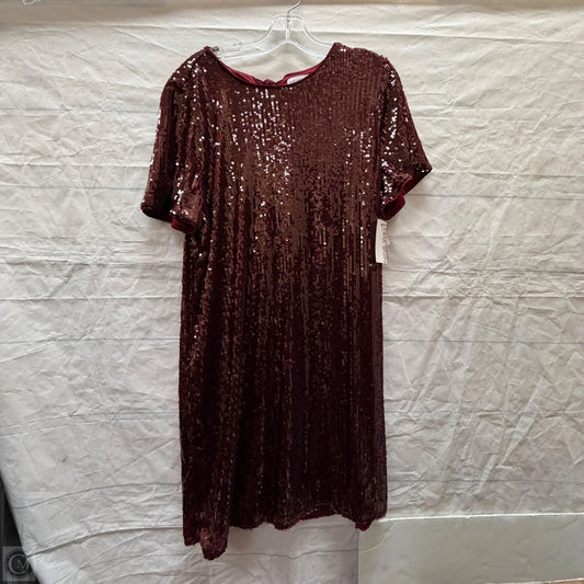 Dress Party Short By Nine West In Red, Size: Xl