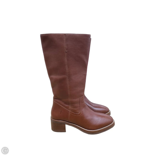 Boots Designer By Frye In Brown, Size: 9