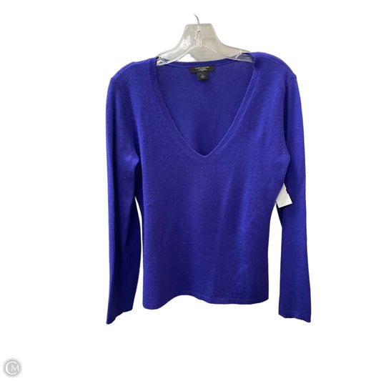 Sweater Cashmere By Ann Taylor In Purple, Size: M