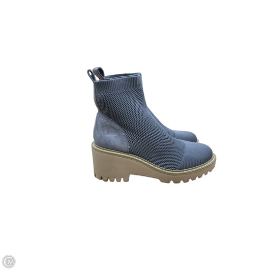 Boots Ankle Flats By Nicole Miller In Grey, Size: 6.5