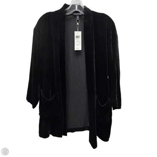 Kimono By Eileen Fisher In Black, Size: Mp
